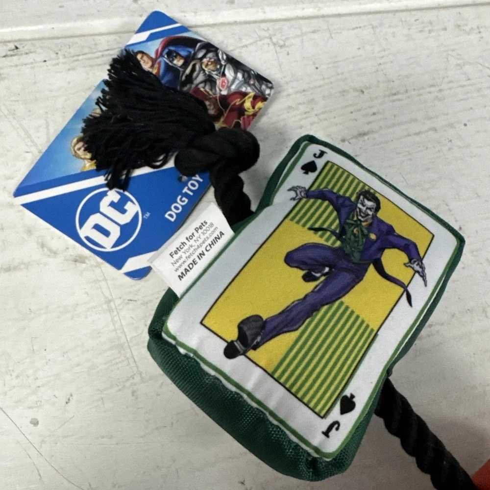 NEW‎ Dog Toy DC Comics Joker Playing Cards 10